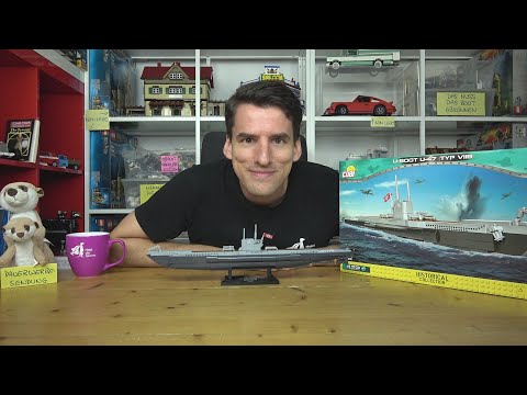 Kleiner, besser, aber zu teuer: Cobi® 4828 U-Boot U-47 VIIB 1:144