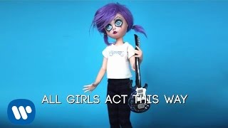 Book of Love - All Girl Band [Official Lyric Video]