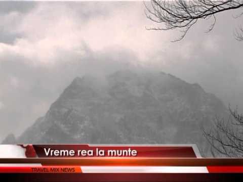 Vreme rea la munte