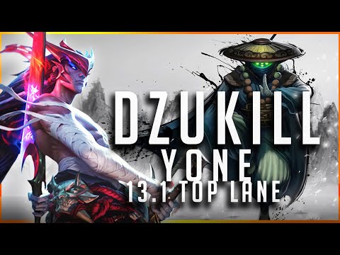 Dzukill - Yone vs Jax TOP #5 Patch 13.1 - Yone Gameplay