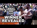 WORLDS STRONGEST MAN WINNER REVEALED