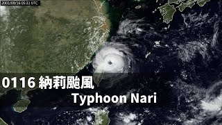 [討論] 颱風雲圖考古-2001納莉颱風