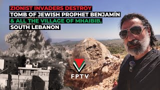 Video: Israeli Zionists destroy Tomb of Benjamin, Son of Jacob in Lebanon | Free Palestine TV