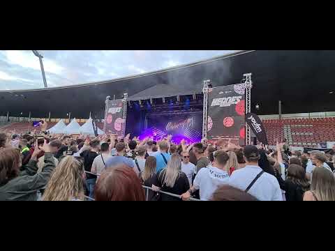 Badmomzjay Zimmer allein Heroes Festival Kassel 10.6.22