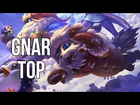 League of Legends - Snow Day Gnar Top - Full Game Commentary