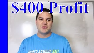 $400 Profit From A Single Items - Group Success Story