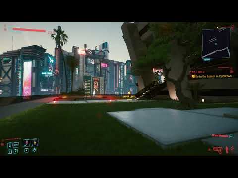 Cyberpunk 2077 - Double jump only method to V's Mansion (cut content)