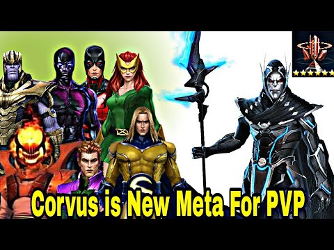 Corvus Glaive Timeline Battle Test With Obelisk - Marvel Future Fight