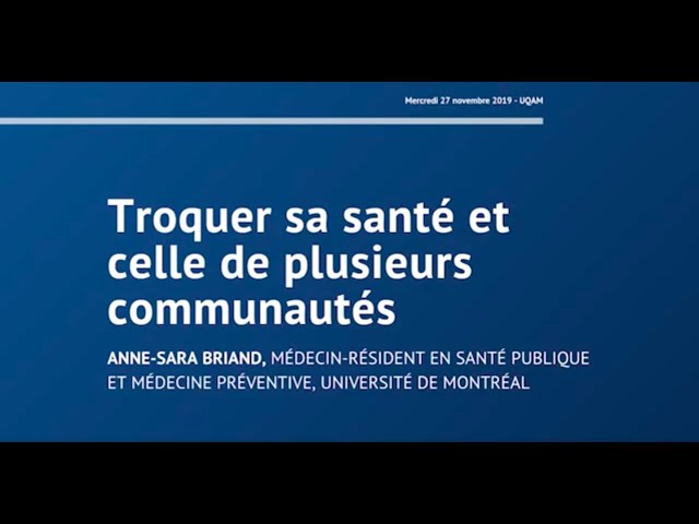 Conférence d&rsquo;Anne-Sara Briand | La vie en bleu? Gazoduq / Énergie Saguenay