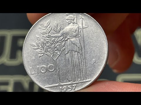 1957 Italy 100 Lire Coin • Values, Information, Mintage, History, and More
