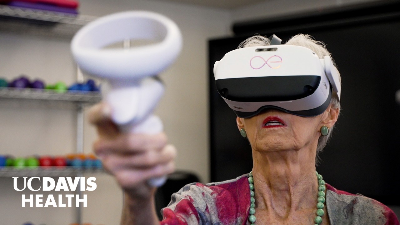 Thumbnail preview of VR Eye Exams Check Eye Health and Screen for Early Signs of Alzheimer’s | UC Davis Health Research