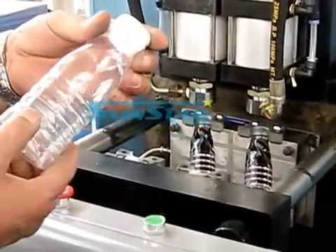Demonstration of PET Bottle Making Machine