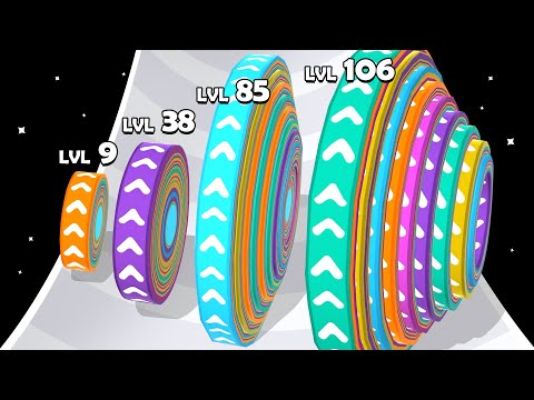 PEEL RUNNER 3D: Level Up Layers - Number Games (ASMR Gameplay)