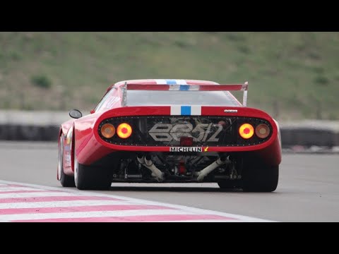 FERRARI 512 BB LM flat-12 Sounds & Fly By's