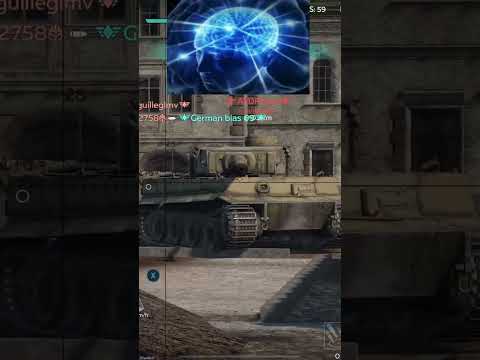 When a Tiger player learns to angle- War Thunder Mobile