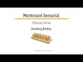 Montessori Sensorial 04-02 Smelling Bottles - A
