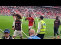 Close Up Of Paul Pogba booed Off At Old Trafford