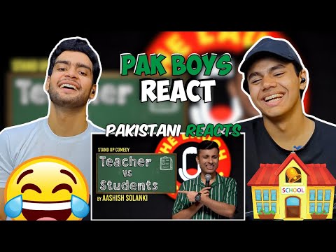 Pakistani Reaction On Mera Teaching Career - Stand Up Comedy by Aashish Solanki