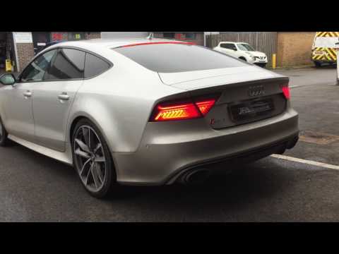 *Super Loud* Audi RS7 ECU Tuning & Milltek Exhaust Sound - JF Automotive