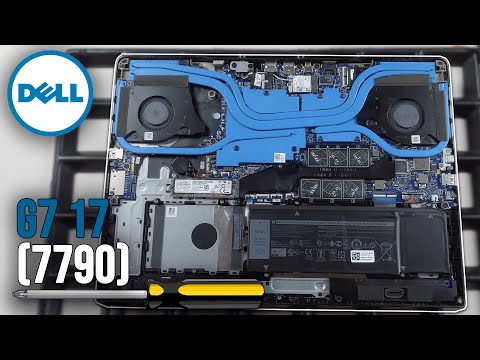 Dell G7 17 (7790) von Innen - RAM, SSD, Akku, Lüfter wechseln