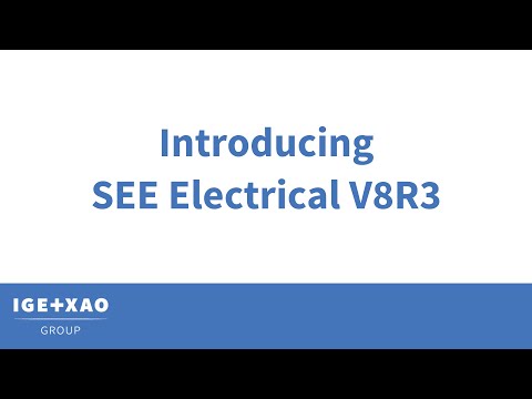 Introducing SEE Electrical V8R3 - zdjęcie