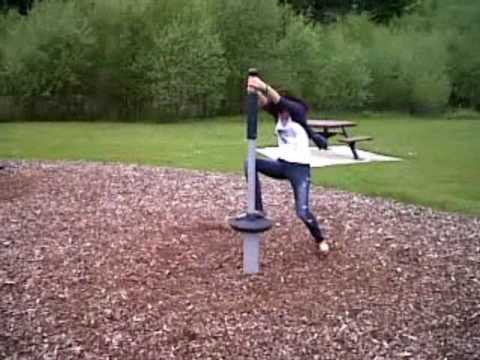 Abbey Takes A Tumble