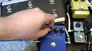 Video thumbnail for Tech 21 Double Drive Overdrive Pedal Demo by Greg Lynn