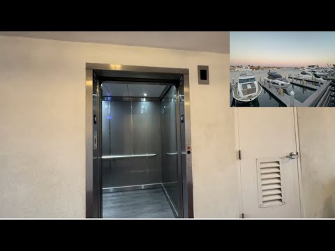 Beautiful View!! Nice Otis NS2 Elevator at the Lido Marina Village in Newport Beach, CA