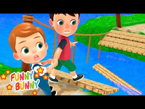 London Bridge is Falling Down | Nursery Rhymes | Funny Bunny