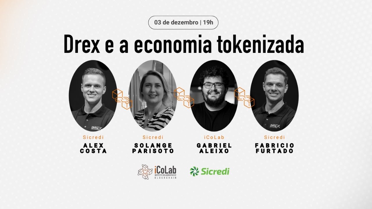 Drex e a economia tokenizada - Evento online e gratuito