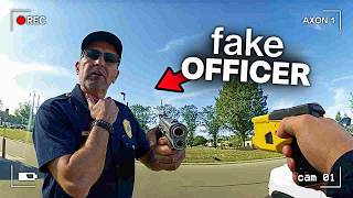Kiedy fałszywi policjanci zdają sobie sprawę, że zostali złapani