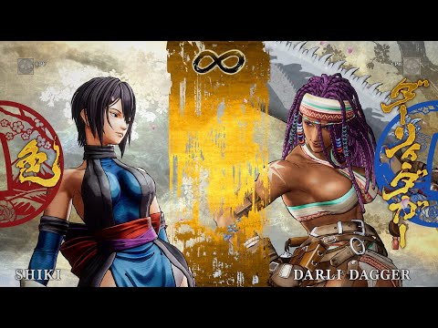 Samurai Shodown Gameplay: Shiki vs Darli Dagger