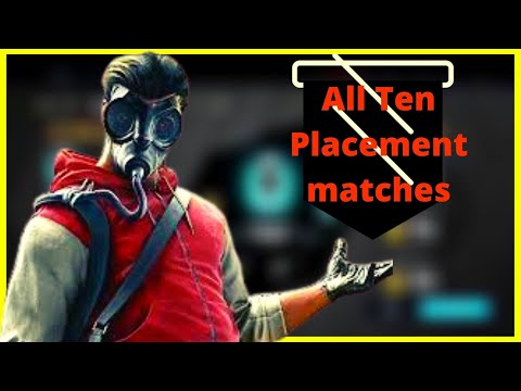 Crimson Heist ALL TEN placement matches