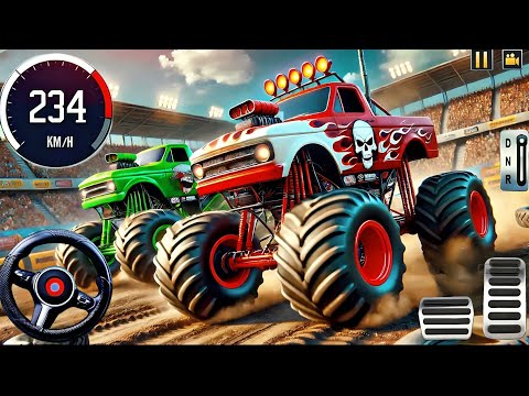 Real Monster Truck Demolition Derby - Extreme Crash Car Racing 3D - Android Gameplay