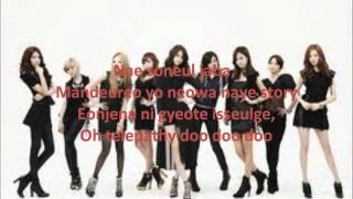 02. Girls&#39; Generation - Telepathy Official Lyrics