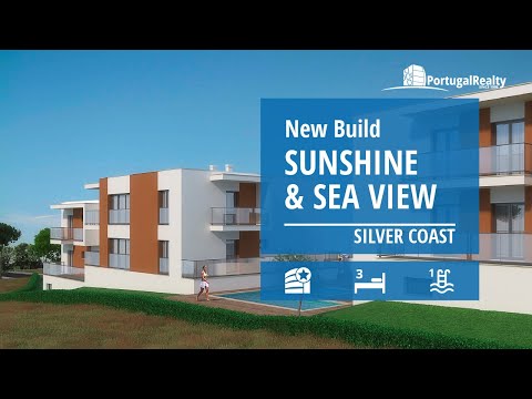 Nybyggda lägenheter med havsutsikt i Salir do Porto | silverkust Portugal