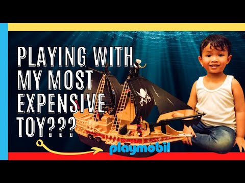 Playmobil Pirates Raiders Ship Pretend Play | Mateo Monkey