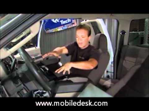Tough Desk Ultra - Mobile Desk Laptop Stand.wmv