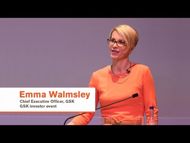 Watch Emma Walmsley, CEO, speaking about our key priorities at the GSK investor event