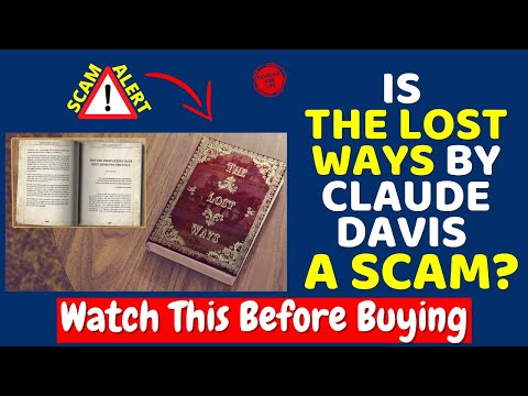 The Lost Ways Review ⚠️BEWARE❌ Don't Buy The Lost Ways By Claude Davis Before Watching This Video!