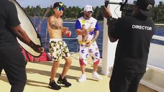 VIDEO PREVIEW: Pablo chill-e y Casper grabando Pensando en ti remix