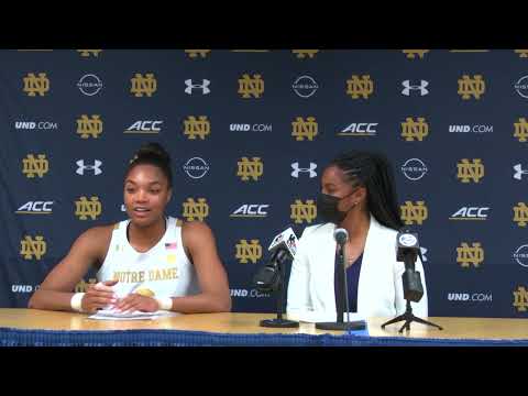 @NDWBB | Postgame Press Conference vs Louisville (2.27.22)
