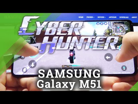 Cyber Hunter Gameplay on SAMSUNG Galaxy M51 – Gaming Video