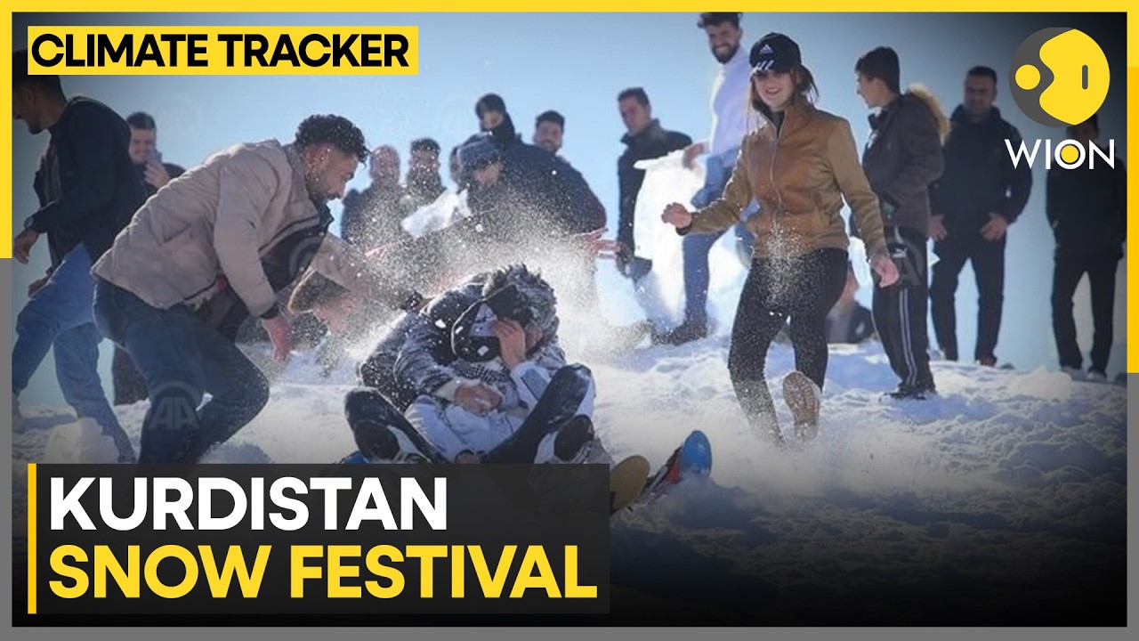 Kurdistan Snow Festival Returns: Skiers Race Across Iraq’s Alpine Slopes | CLIMATE TRACKER