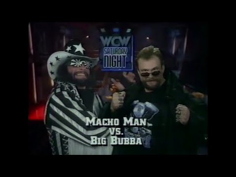 Randy Savage vs Big Bubba Rogers   Saturday Night Sept 28th, 1996