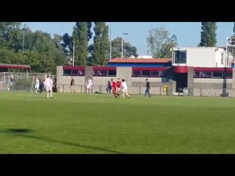 Fortuna Wormerveer JO17-1 vs Sporting Almere JO17-5 (2e helft deel 1) 25-09-2016