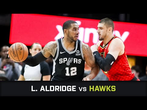 LaMarcus Aldridge's Highlights: 32 PTS, 2 BLK, 1 STL, Clutch at Hawks (06.03.2019)