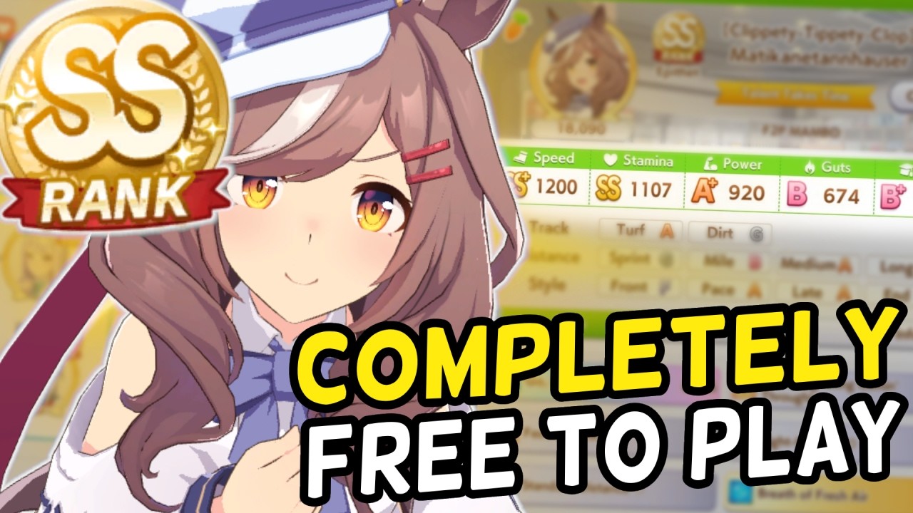 How To Get An SS Rank Uma Using A F2P Deck || Uma Musume