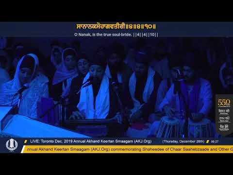 010 Toronto Dec. 2019 Thursday Morning - Bibi Bhaag Kaur Jee Hamilton