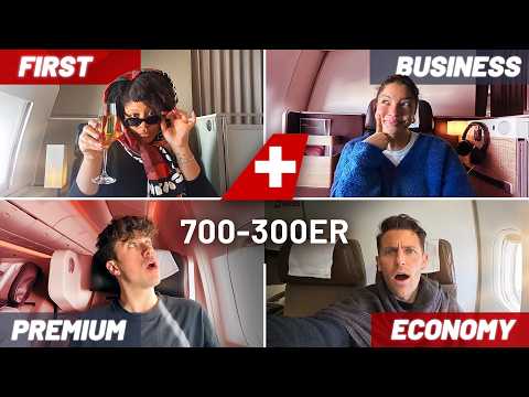 We Let THE AIRLINE Pick Our Seats! | SWISS in EVERY Cabin Zurich to Miami